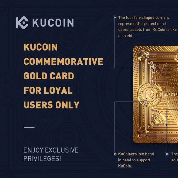KuCoin Commemorative Gold Card No. 0131/1000 - Picture 4 of 7